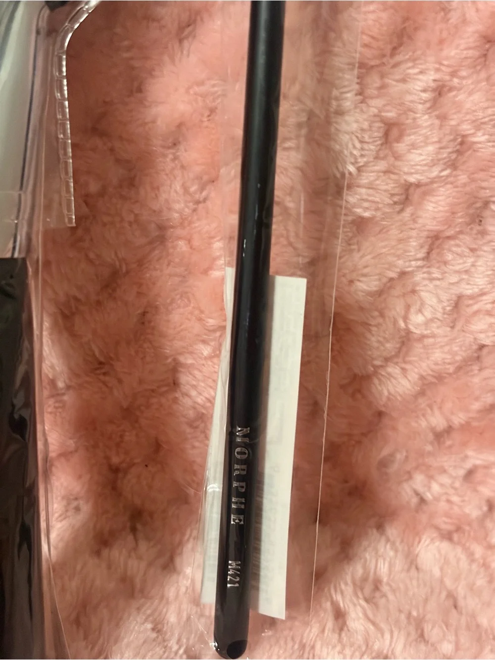 Morphe M495 Duo Deluxe Fan Brush New Makeup Brush Plus Eye Brush